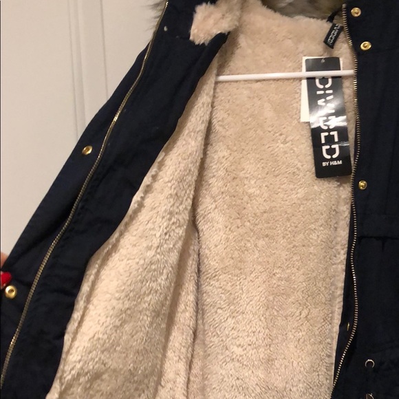 Blue Fur Jacket - Picture 4 of 6